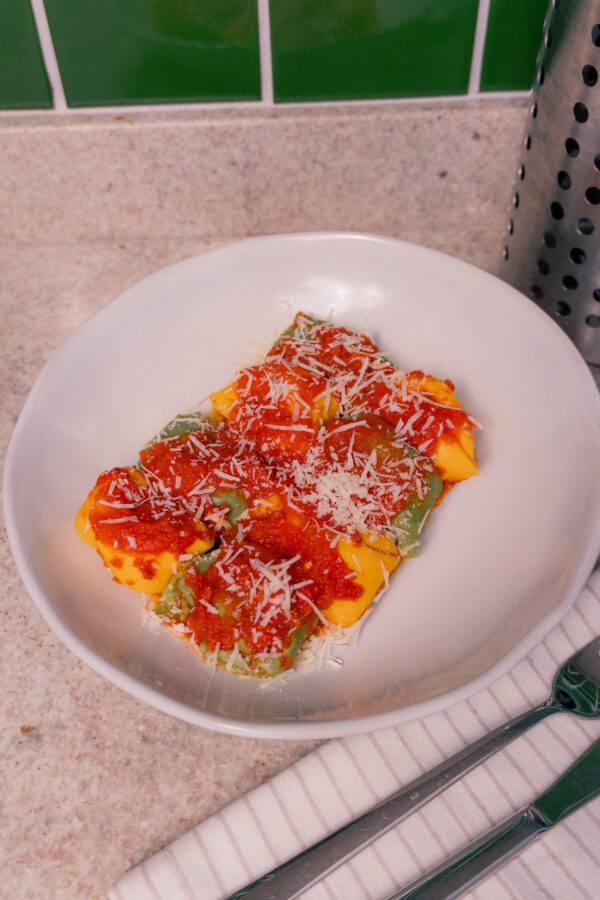 Agnolotti di Bufala al Pomodoro